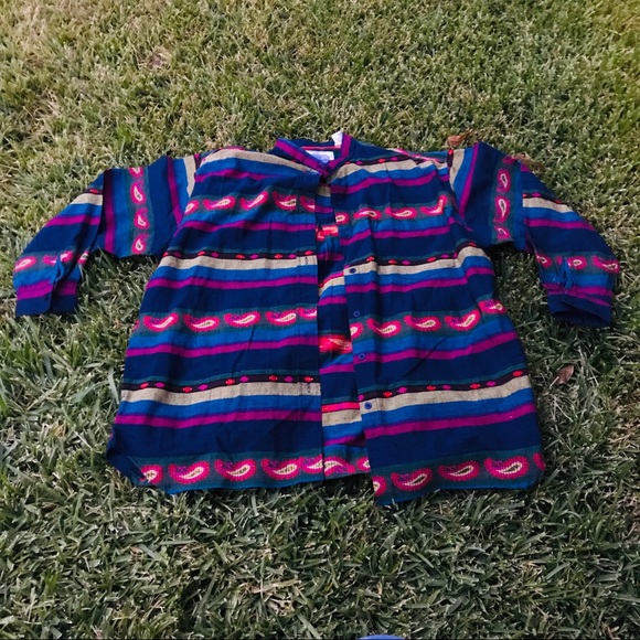 Striped Button Down by Angelique - Picture 2 of 7